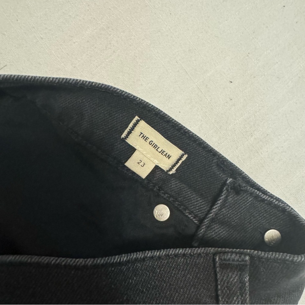 Madewell The GirlJean Black Jeans - Picture 5 of 7